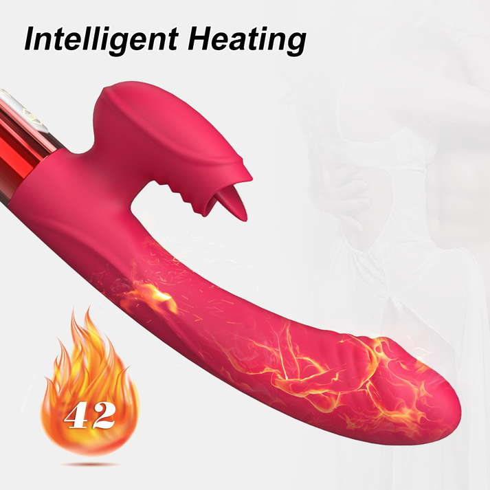 Heated Tongue Licking Vibrator - additional view