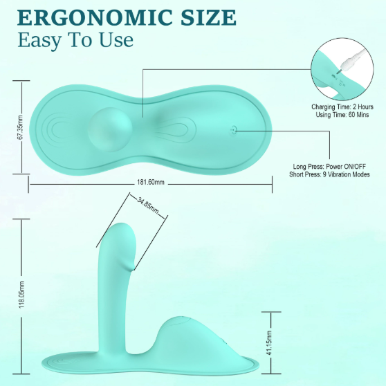 New App Controlled Couple Panty Vibrator Waterproof Vibrating Dildo Seat Vagina Clitoral Double G Spot Stimulator Adult — view 5