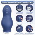 Fully Automatic Dragon Suction Airplane Cup Glans Vibration Massager Adult Sex Toy for Male Masturbation Exercise — view 6