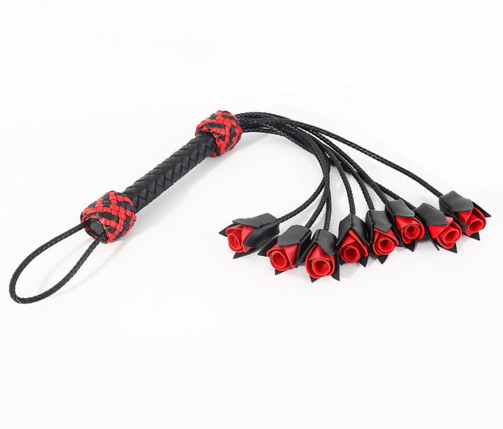 SM Rose Shaped Leather Whips — view 3