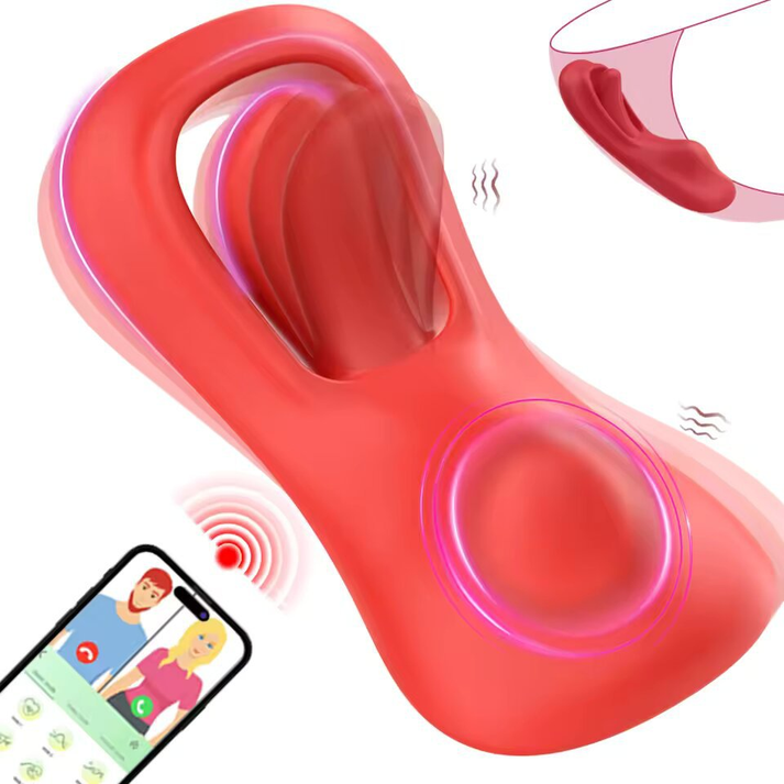 Hollow-out wearable female vibrating egg with remote APP control, dual motors, nine-frequency vibrator