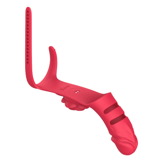 Rose finger wearable vibrator
