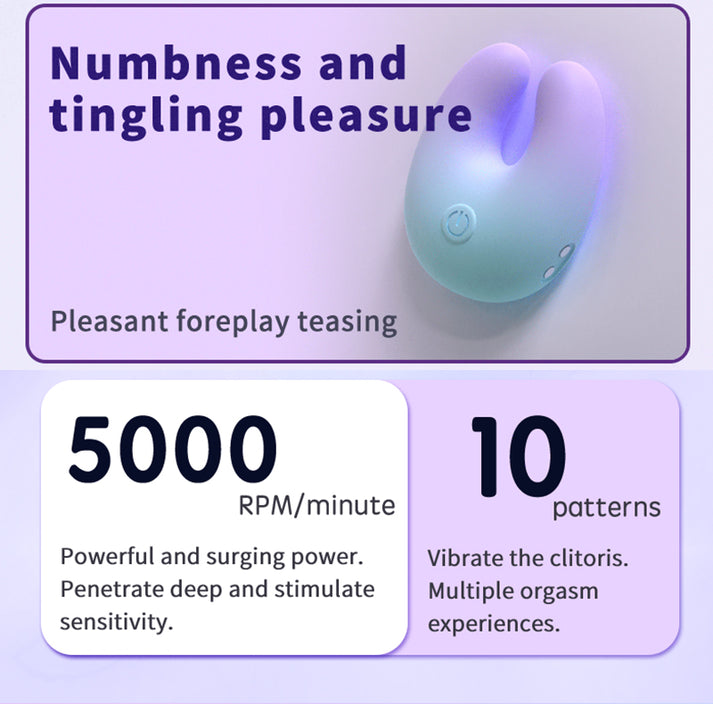 10 Vibration Modes Full Liquid Silicone Nipple Stimulator — view 7