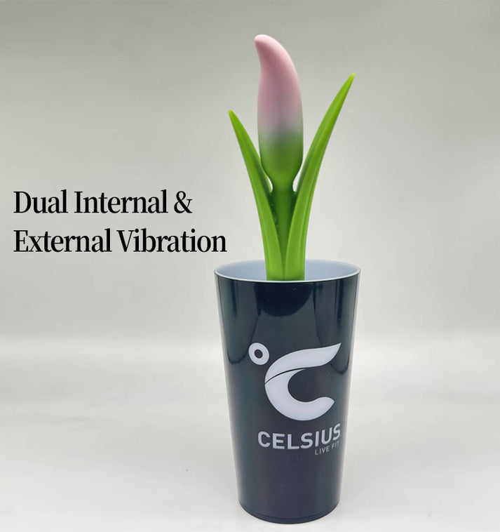 Liquid Silicone Sprouting Vibrator for Women, Flexible G-spot Stimulation, Dual Internal and External Vibration — view 8