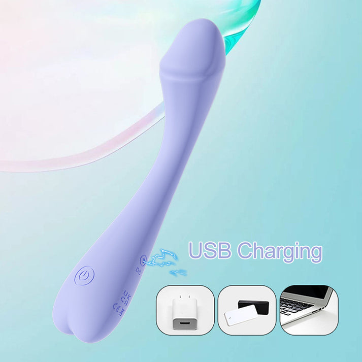 Liquid Silicone Vibrator for Women — 10 Adjustable Vibration Modes — view 7