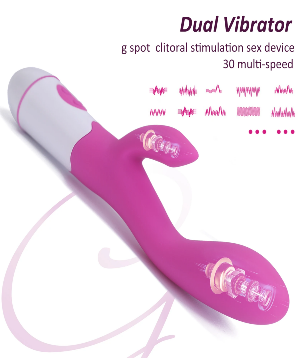 Rabbit Vibrator G Spot Dildo Vibrator - gallery image