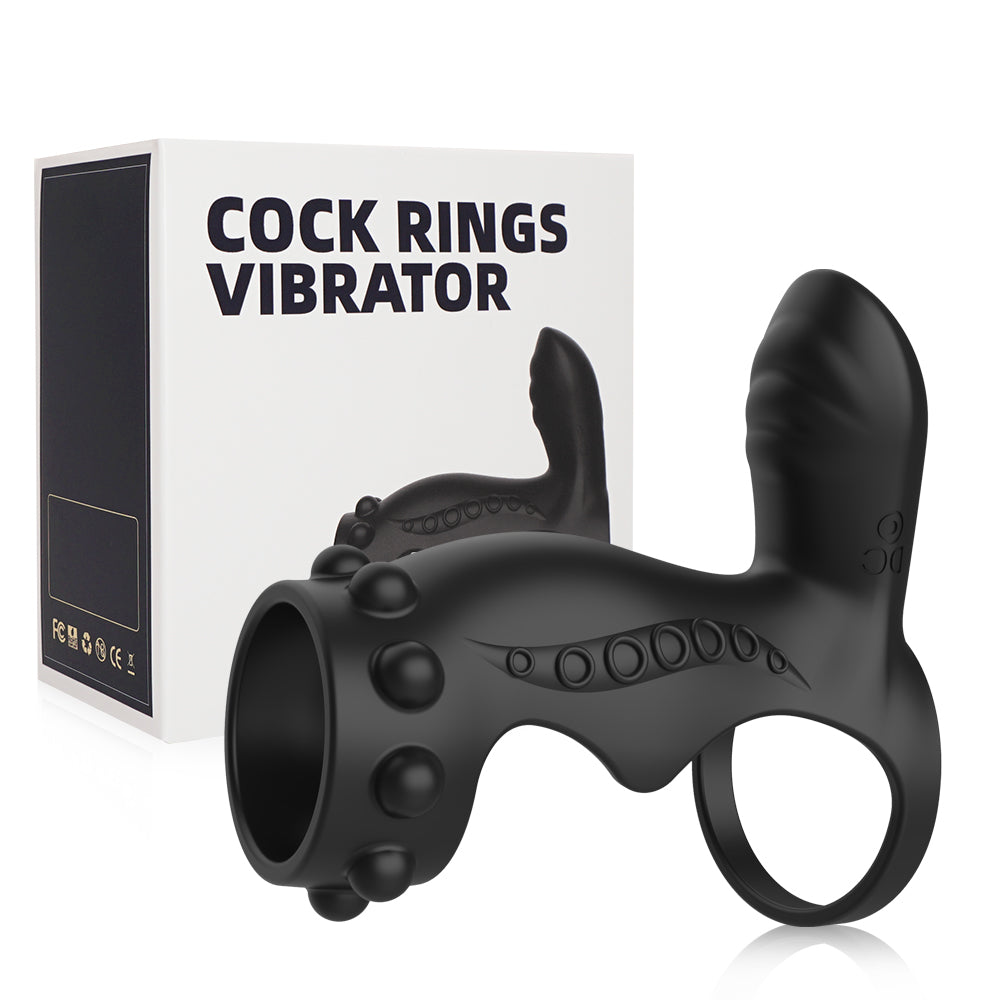 Insertable Convex Point Vibrating Cock Rings - product image