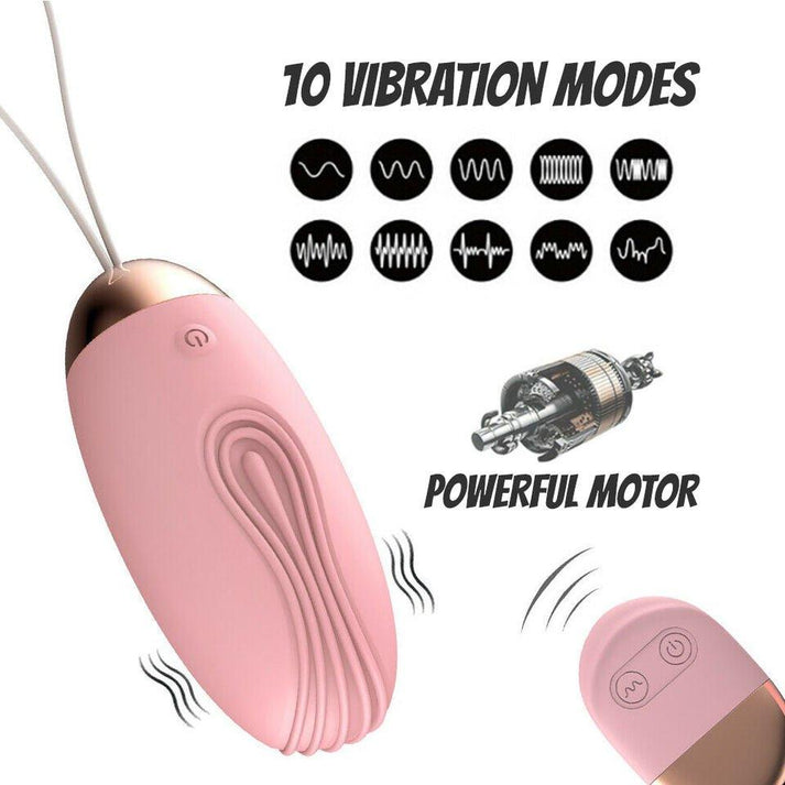 Secret Sensations Remote Control Love Egg - extra detail view