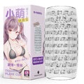 9cm Transparent Male Masturbator - product image