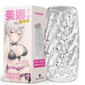 9cm Transparent Male Masturbator - alternate view