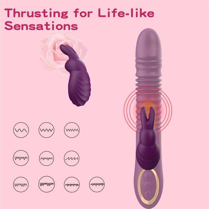 Retractable Rabbit Vibrator — view 9