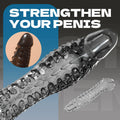New Lengthed Thickened Wolf Teeth Shaped Vibrating Dildo - alternate view