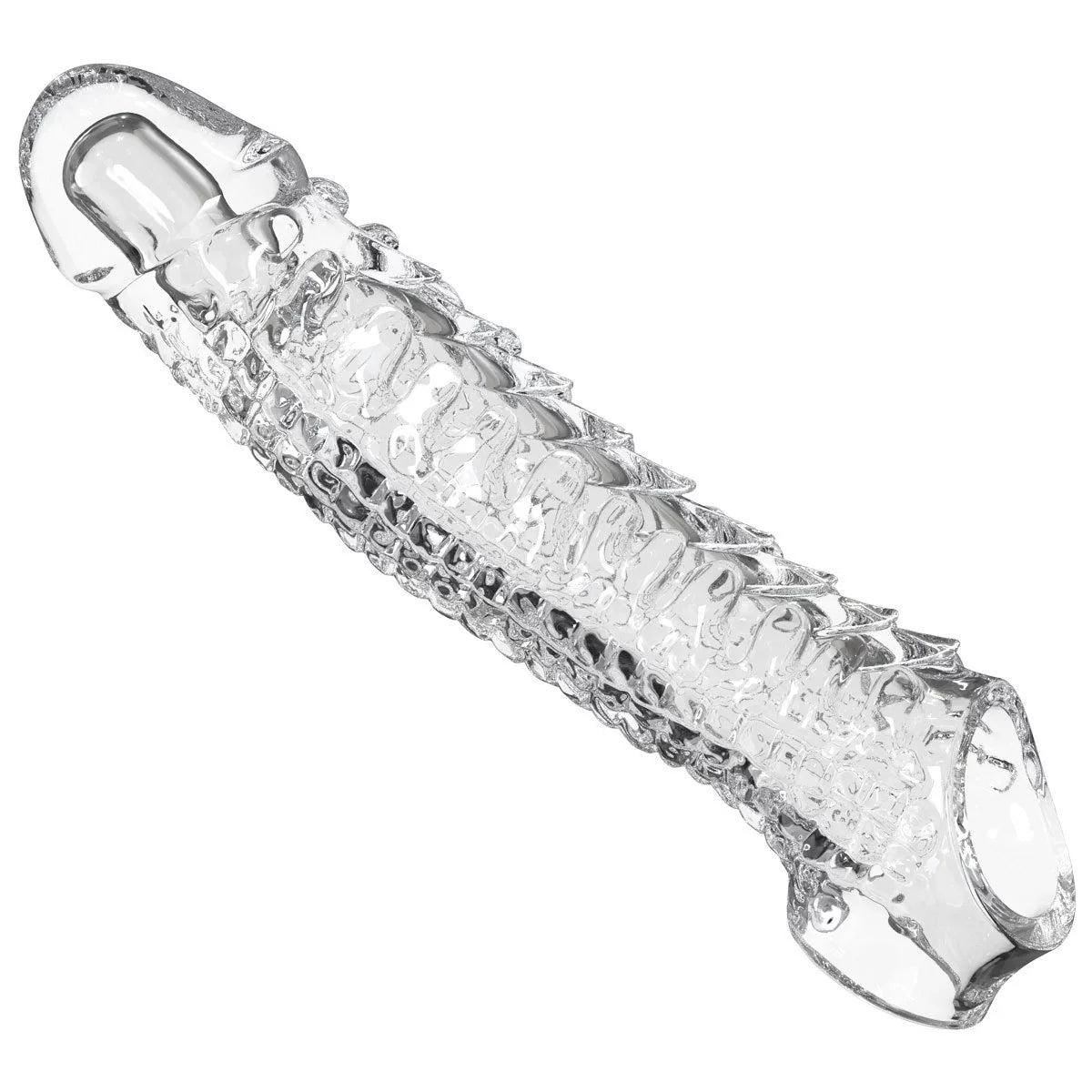 New Lengthed Thickened Wolf Teeth Shaped Vibrating Dildo - product image