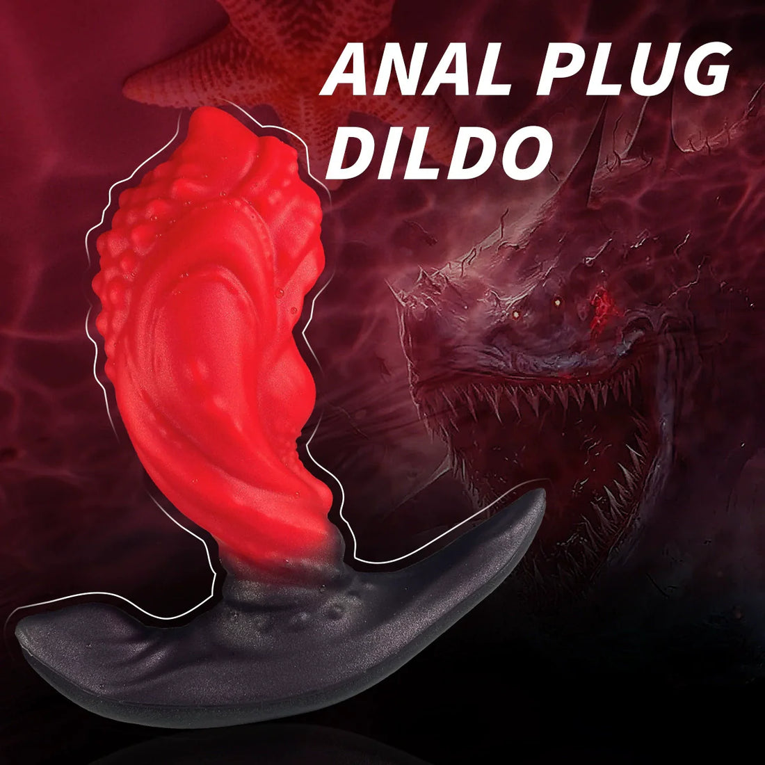 SM Giant Beast anal Plug - alternate view