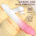 Rotating Beaded Thrusting Tongue Vibrator - alternate gallery view