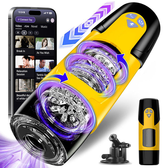 Hannibal Dark Knight automatic male masturbator with app control