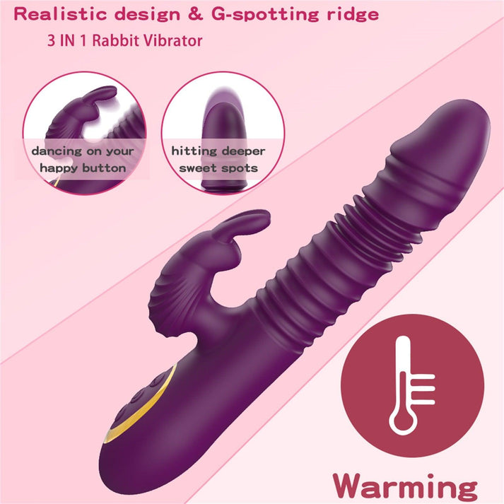 Retractable Rabbit Vibrator — view 10