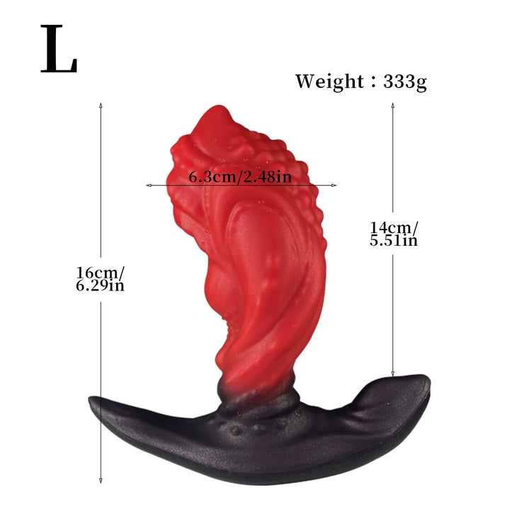 SM Giant Beast anal Plug — view 7