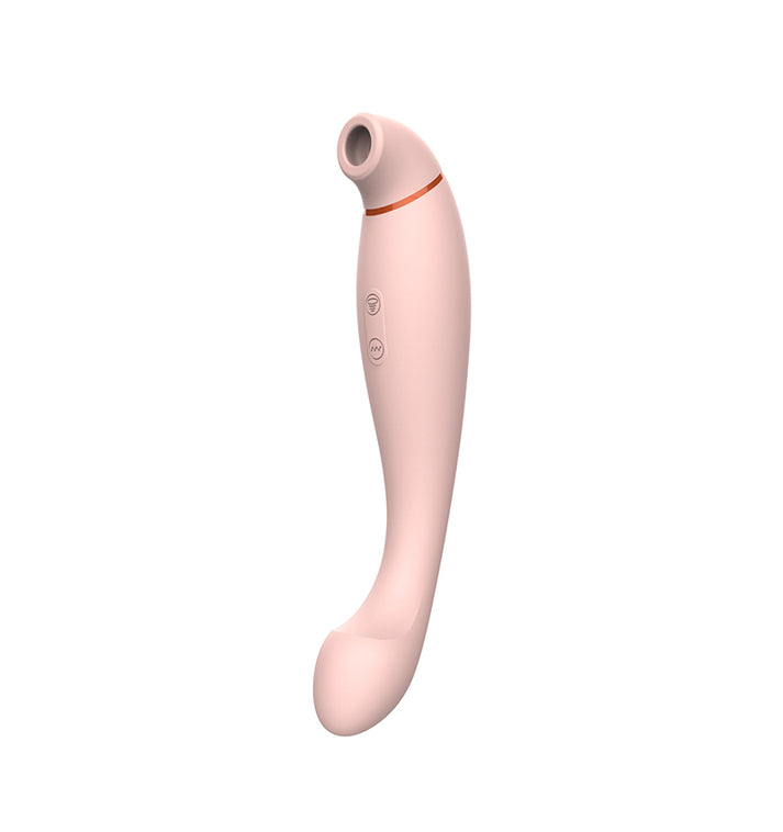 Suction & Vibration Liquid Silicone Personal Massager for Women, Multi-Frequency, Quiet Operation, Waterproof, Full — view 2