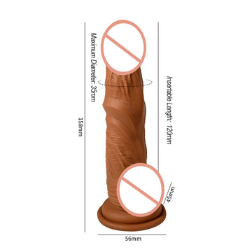 Liquid Silicone Intimate Vibrator with Unique Ergonomic Shape