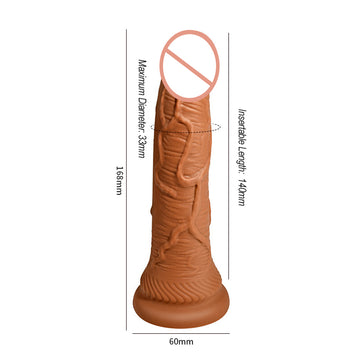 Ultra-Soft Silicone Intimate Vibrator with Strong Suction Base