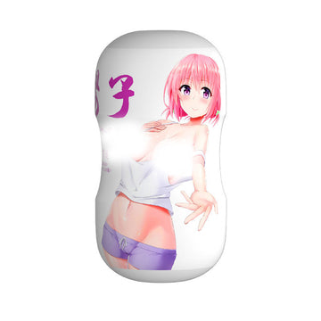 Mini Dual-Use Silicone Male Masturbator, Character Prototype Moulded Inner Liner