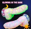 A Caterpillar - Shaped, Colorful Fluorescence Dildos - gallery image