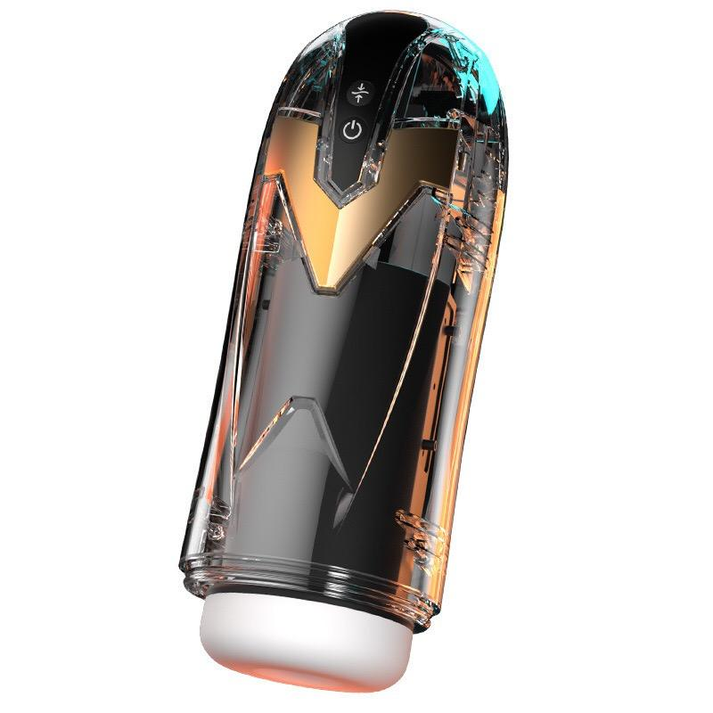 Fully Automatic Male Masturbators Thrusting Blow Job Sucking Rotating Cup Handsfree Masturbator for Body Use