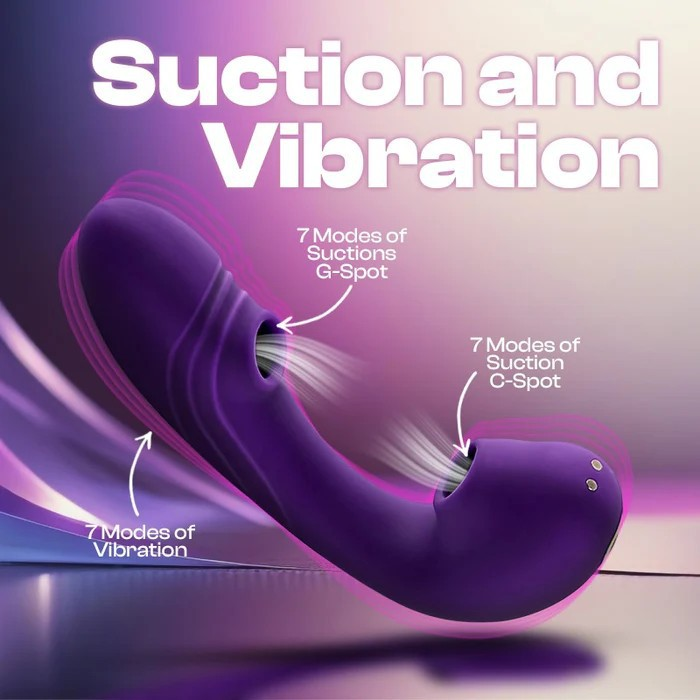 Women's Double - Suction Quick - Thrust Vibrator - additional view