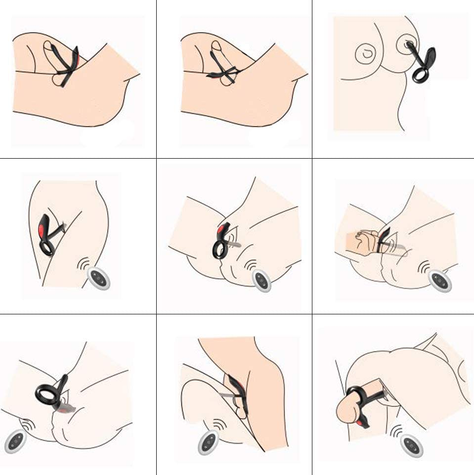 G - Spot Stimulator Vibration Waterproof Cock Ring - additional view