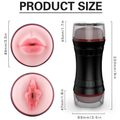 The Double - Ended Design of the Masturbator Offers a - alternate gallery view