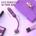 Rechargeable Telescopic Vibrator - extra detail view