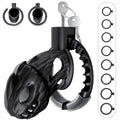 Adjustable Hollow Out Male Chastity Cage SM - alternate view
