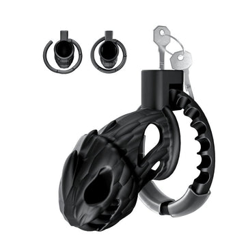 Adjustable Hollow Out Male Chastity Cage SM - product image