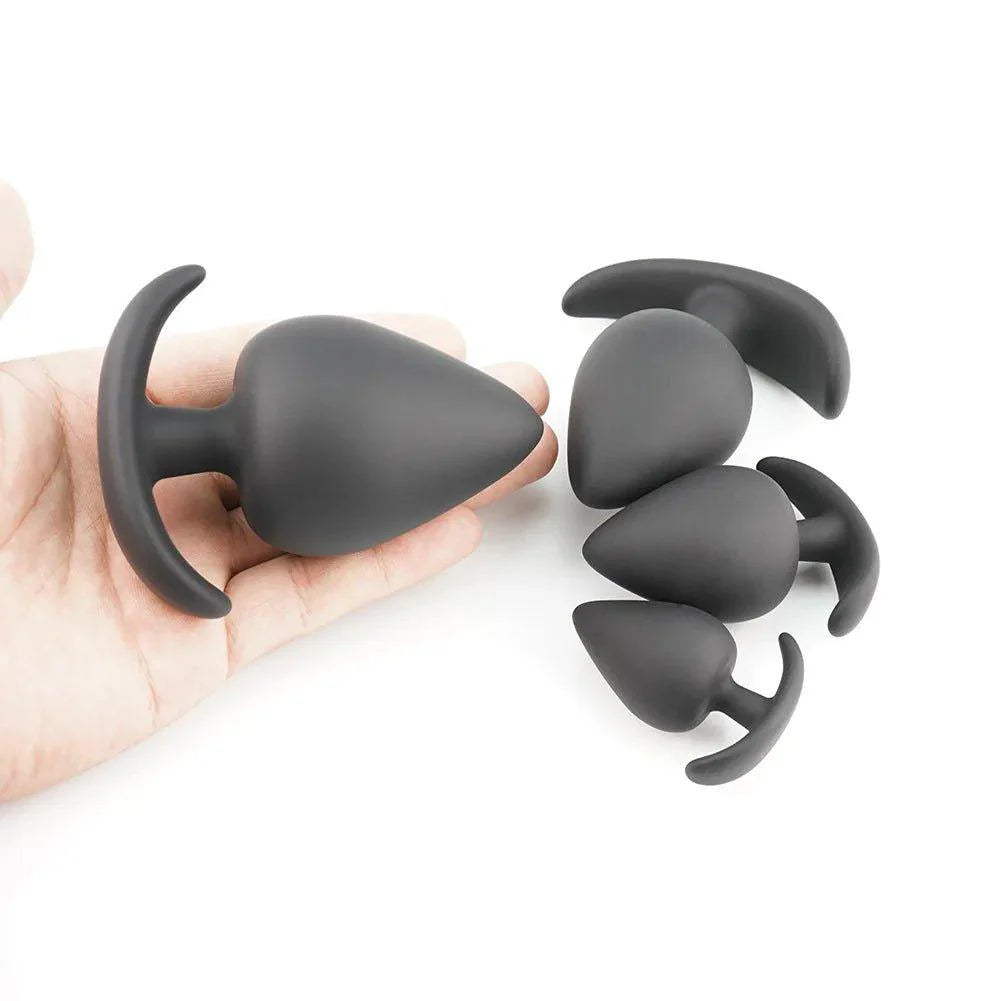 Adult Silicone Butt Plug Anal Plug Unisex Sex Stopper 4 - extra detail view