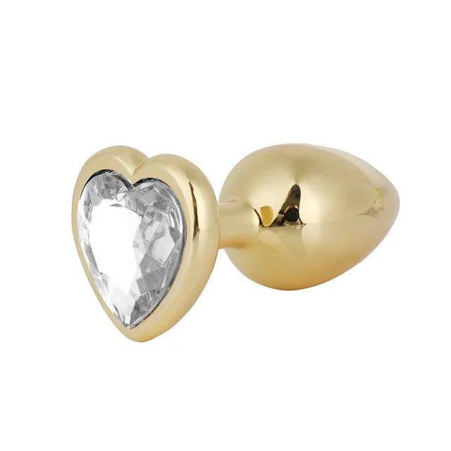Anal Plug Female 3 Sizes Mini Heart Hip Stimulator Smaller - detail image
