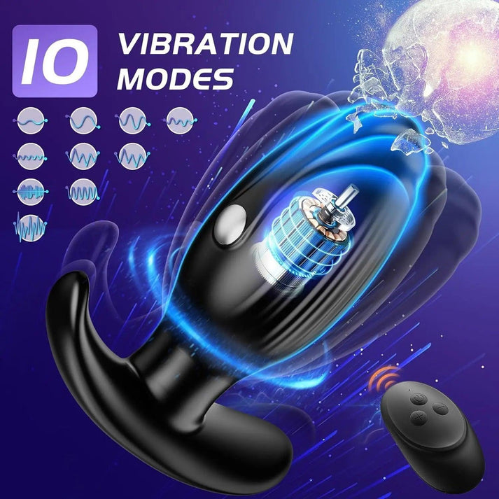Anal Plug Vibrator - detail view