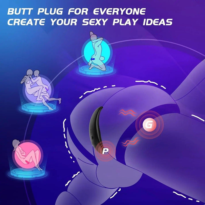 Anal Plug Vibrator - alternate view