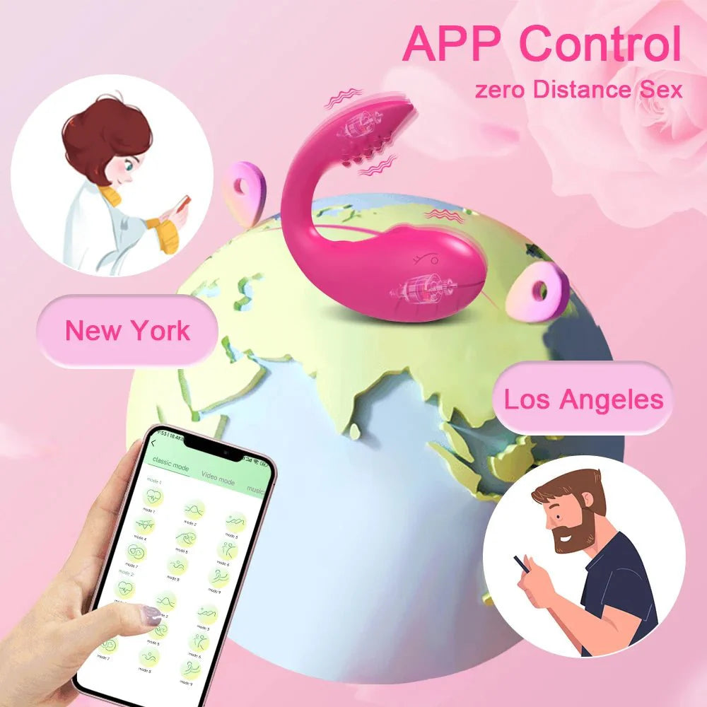 APP Bluetooth Control Vibrator Egg - additional view