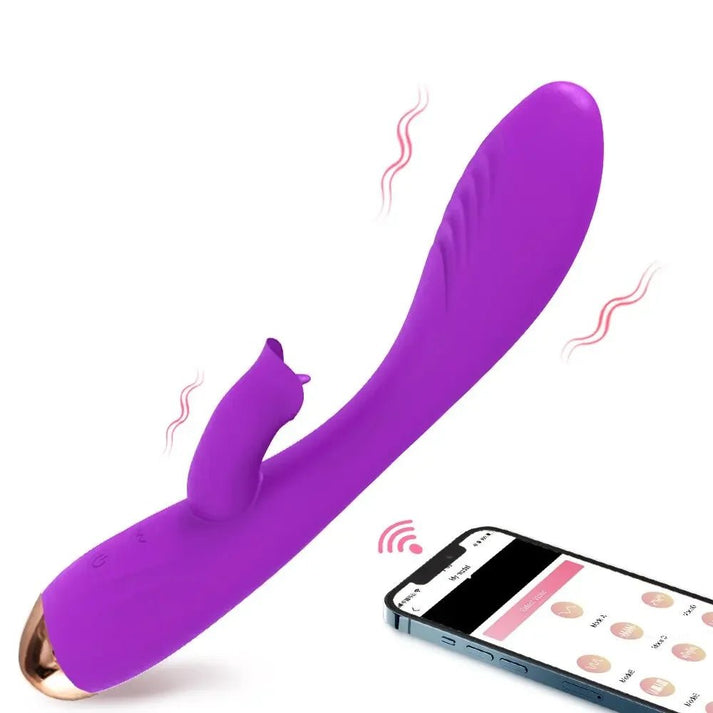 App remote-controlled G-spot vibrator