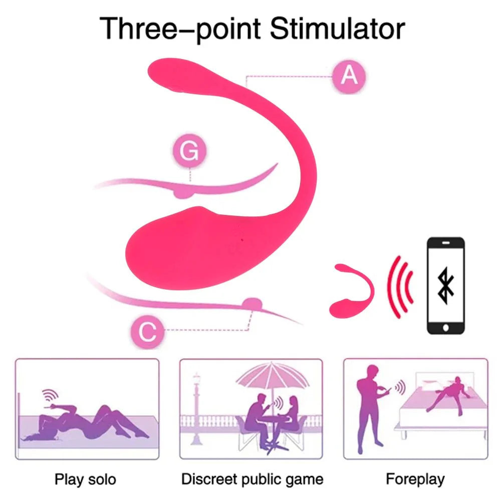 APP Remote Control G - Spot Vibrator Female Bluetooth - additional view