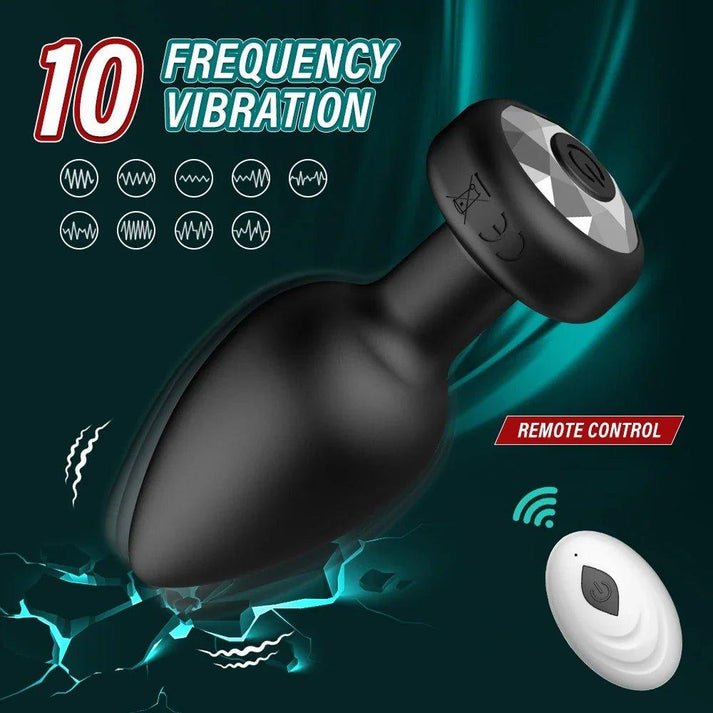 APP Wireless Control Anal Vibrator Butt Plug - gallery image