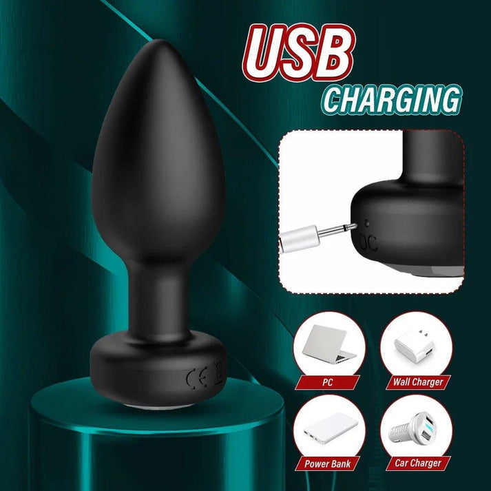 APP Wireless Control Anal Vibrator Butt Plug - extra detail view