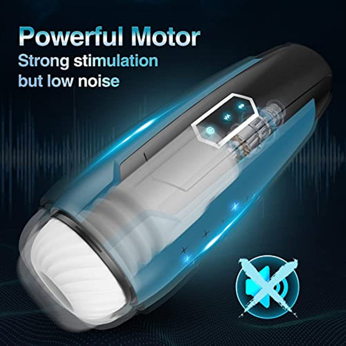 Automatic Male Masturbator with Thrusting & Vibrating - extra detail view