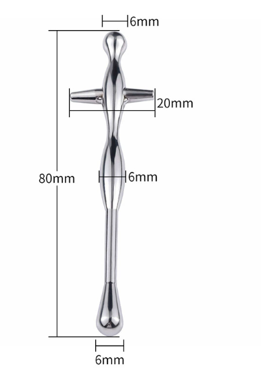 SM Beginner's urethral dilation Male urethral punishment — view 2