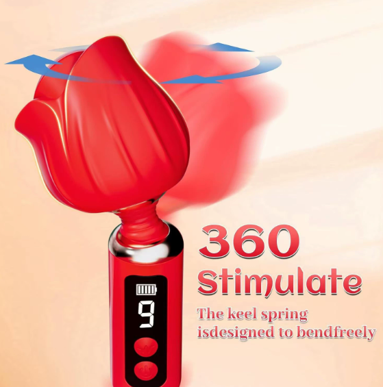 Rotary Rose Vibrator - additional view
