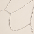 Super Flash Rhinestone Bra Chain Nipple Sticker - alternate gallery view
