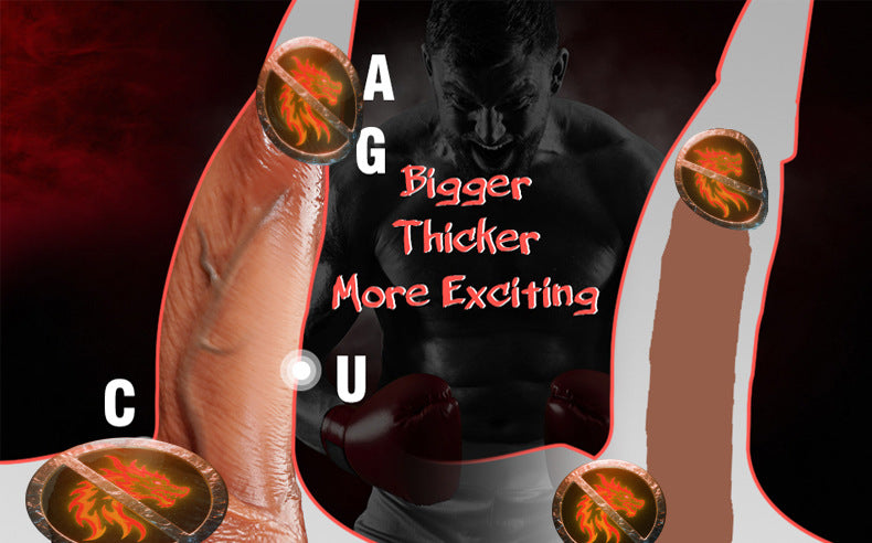 Super Soft Meat Realistic Silicone Dildos - alternate view