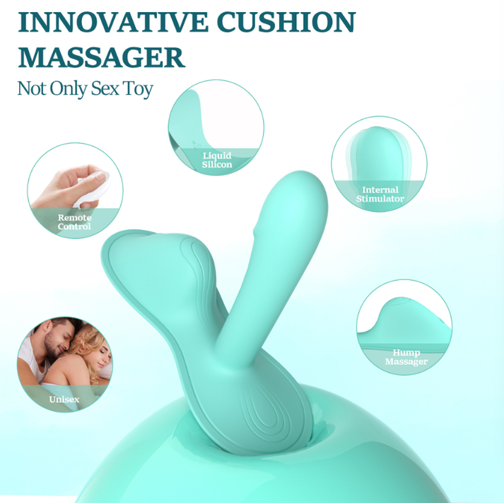 New App Controlled Couple Panty Vibrator Waterproof Vibrating Dildo Seat Vagina Clitoral Double G Spot Stimulator Adult — view 6