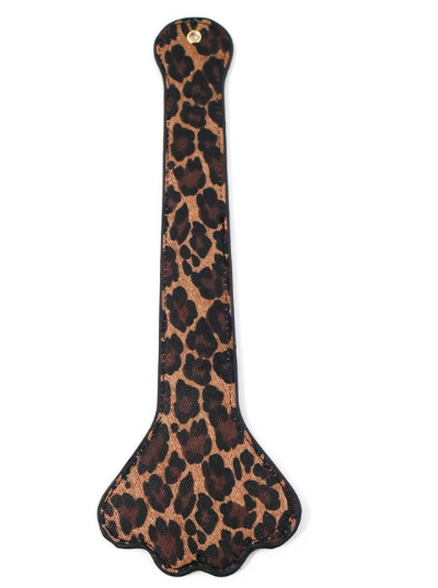 SM leopard print eye masks handcuffs — view 4